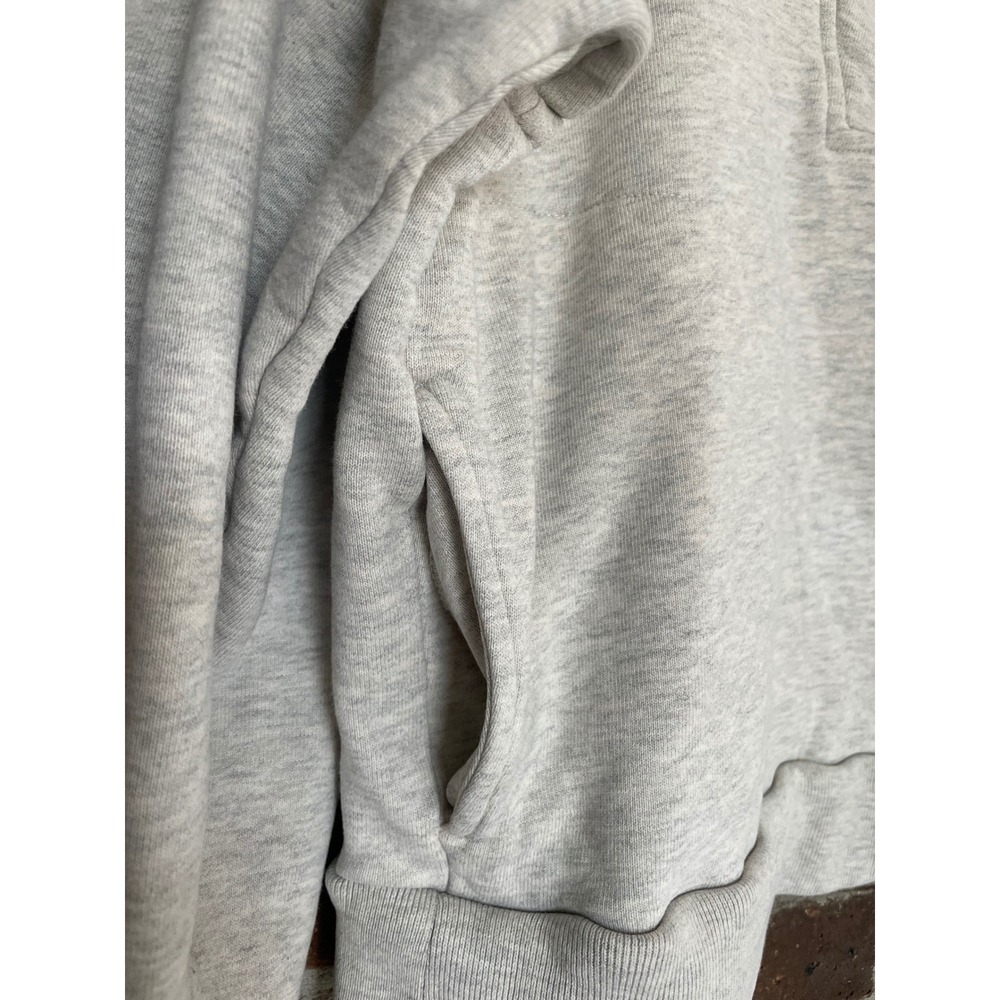 Everlane Organic Cotton Long Sleeve Half Zip Pullover Sweatshirt - Picture 2 of 5